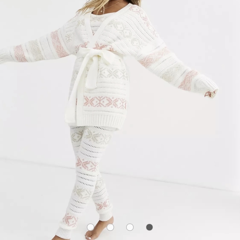 ASOS snowflake cardigan - Picture 4 of 5